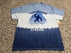 NEW Disney Shirt Adult XL Blue Expedition Everest I Conquered Yeti Animal Parks