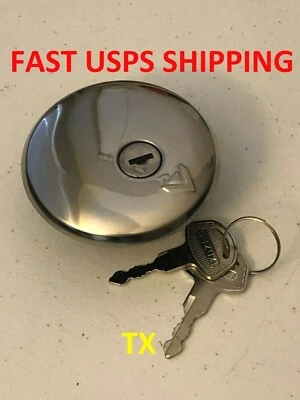 Round Fuel Tank Gas Cap For Suzuki GS GS250T GS450L 450ET 450EX 450EZ (80-82) - Image 1 of 4