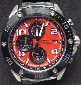 J.SPRINGS MENS SPORTS CHRONOGRAPH WATCH BFH001 - Picture 1 of 1