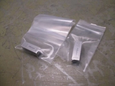 Lote de 2 bloques de calibre métrico mitutoyo 12 mm [2*II-6,75] Foto 1 de 4