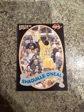 Shaquille O'Neal American Sports Basketball 1993 Monthly HOF Orlando Magic
