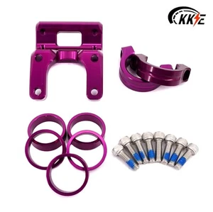 KKE Handlebar Risers Clamps Pads Fit SurRon Light Bee X Talaria Sting MX3 Purple - Picture 1 of 7