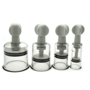 Cupping Set Vacuum Twist Rotary Nipple Enlargement NO Pump Suction Enlarger Lot - Picture 1 of 9