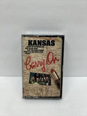 KANSAS Carry On 1990 NEW SEALED CBS CASSETTE Classic Rock - Image 1 of 4
