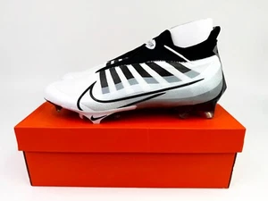 Nike Vapor Edge Elite 360 Flyknit White Black Silver Men's Sz 13 DQ3558-100 NEW! - Picture 1 of 11