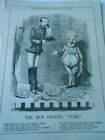 1874 Punch Cartoon The New ( North ) Star - the wig
