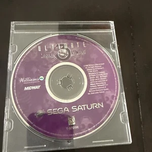Ultimate Mortal Kombat 3 (Sega Saturn, 1996) Untested Disc Only - Picture 1 of 2