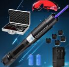 Blue Burning Laser Pointer High Power Visible Light Rechargeable With Battery