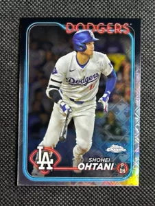 SHOHEI OHTANI 2024 Topps Chrome LOGOFRACTOR 2024 MVP SP LOS ANGELES DODGERS - Picture 1 of 2