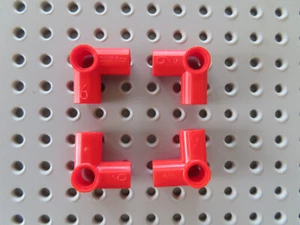 Lego 4 x Technic Verbinder Achse Pin Kreuzachse Nr. 6 32014 rot - Bild 1 von 1