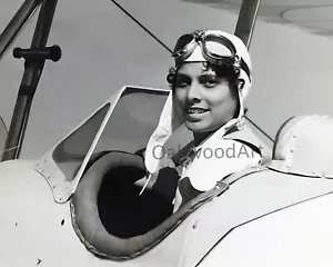 1939 WILLA BROWN, African American Aviator, Vintage Photo Reprint - Picture 1 of 2