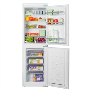 SIA RFI105/E - White 50/50 Split Built In Integrated Fridge Freezer COLLECTION - Picture 1 of 1