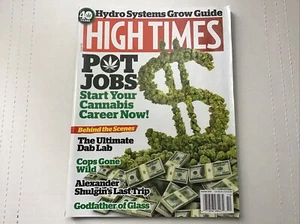 HIGH TIMES MAGAZINE FRONT COVER Hydro System Grow Guide October 2014 - Picture 1 of 5