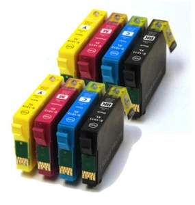 8 cartucce inchiostro compatibili da utilizzare con WorkForce WF2010 WF2510 WF2520 WF2530 - Foto 1 di 1