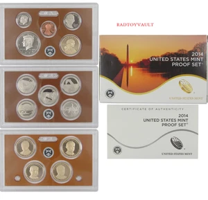 2014 S Clad Proof Set Original Government Packaging Free Shipping! - Picture 1 of 1