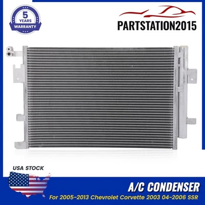 Condensador de aire acondicionado 10442892 nuevo para Chevrolet Corvette 2005-2013 2003 04-2006 SSR Foto 1 de 4
