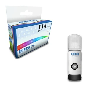 Refresh Cartridges 114 (C13T07B540) Grey Ink Bottle Refill Compatible With Epson - Afbeelding 1 van 6