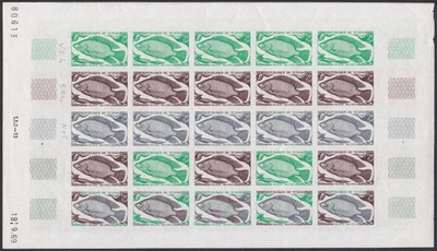 Chad Sc218 Pez, Tilapia Nilotica, Prueba de Color, Ensayo Foto 1 de 2