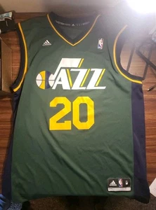 Adidas Swingman 2015-16 NBA Jersey Utah Jazz Gordon Hayward Green Sz M Like New! - Picture 1 of 4