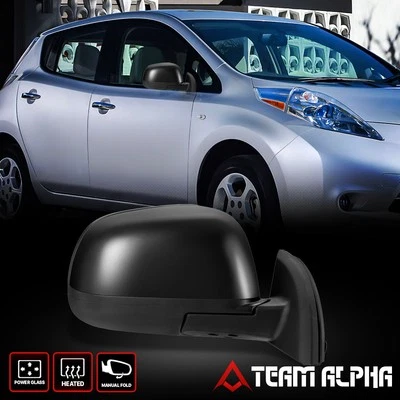 Fits 2011-2012 Nissan Leaf [Right Passenger Side] OE Style Power+Heated Mirror - Image 1 of 4