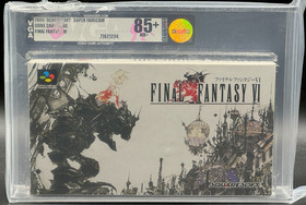 Final Fanasy VI 6 Nintendo Super Famicom Japanese Version Sealed VGA 85+ Graded
