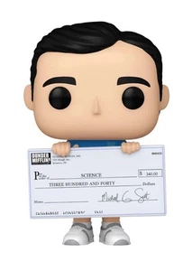 Funko Pop! Vinyl: The Office - Michael with Check #1395 W/ Pop Protector - Picture 1 of 3