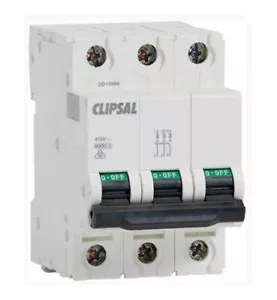 CLIPSAL 4CB320/6 3 Pole, 54Mm, 415V, 20A, 6Ka MCB NEW - Picture 1 of 1