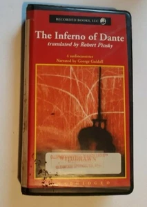 The Inferno of Dante by Dante Alighieri Audio 4 Cassettes Unabridged - Imagen 1 de 1