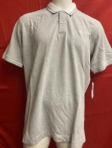 Rocawear Poloshirt grau bestickt Logo kurzärmelig entspannt Herren 3XL - Bild 1 von 3
