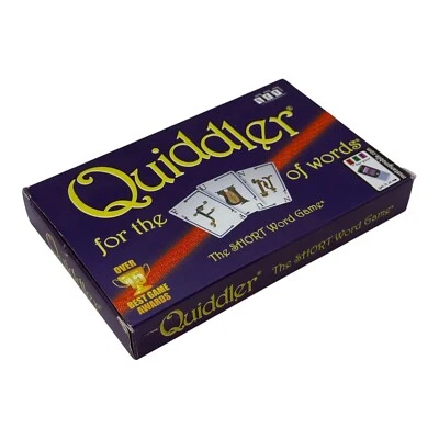 SET Enterprises QUIDDLER Card Game "The Short Word Game" 1998 - Image 1 of 4