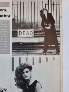 March 1979 UK Vogue JANICE DICKINSON Guy Bourdin GIA CARANGI Men in Vogue RARE - Picture 1 of 15