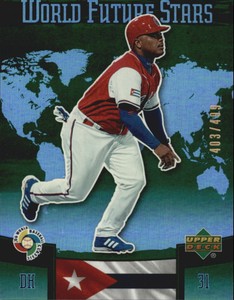 2006 UD Future Stars World Future Stars Green Team Cuba Baseball #11 Garlobo