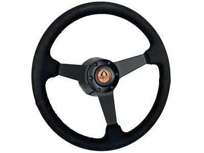 1968-78 Ford Mustang & II 6-Bolt Suede Steering Wheel Solid Kit, Cobra GT350 - Image 1 of 4