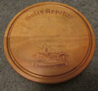 8.5" Wooden Cheese Board "Guten Appetit!" from Oberammergau, Germany