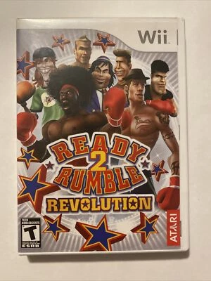 Ready 2 Rumble Revolution (Nintendo Wii, 2009) CiB Clean/Tested Game with Manual - Image 1 of 4