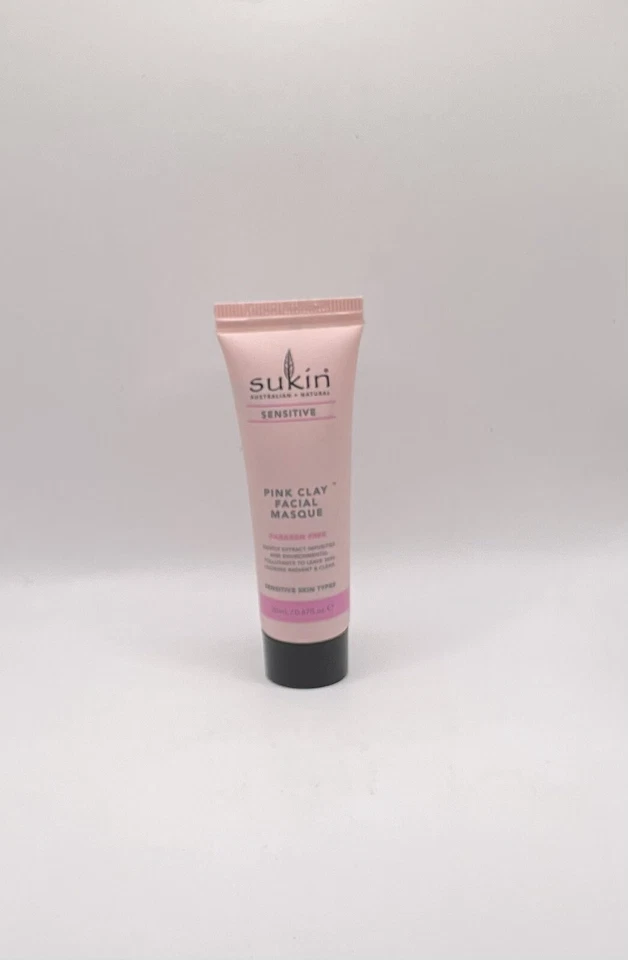 Sukin Pink Clay Facial Masque 20ml Sealed 6L - Image 1 of 1