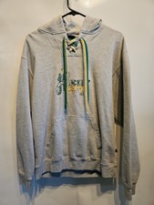 North Dakota Fighting Sioux Ice Hockey Sister NCAA Hooded Sweatshirt Mens Small