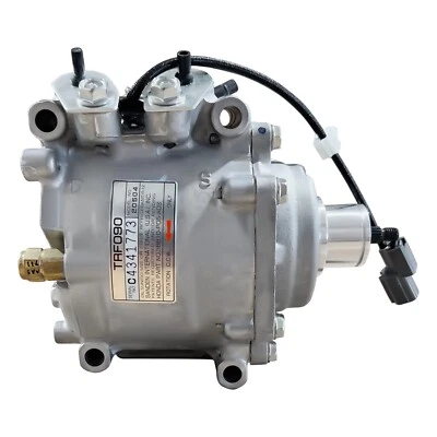 New OEM AC Compressor W/O Clutch 38810-P06-A03 Fits Honda Civic del Sol 1.5 1993 - Image 1 of 4