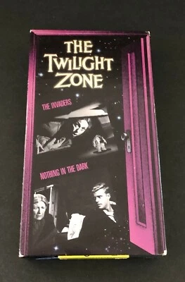 The Twilight Zone Series VHS Tape 2 Episodes The Invaders Nothing in the Dark - Image 1 of 3