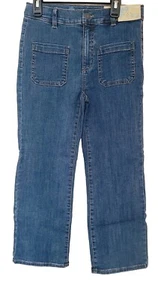 Thereabouts Youth Size 12 REG Crop Adjustable Waist Jeans! NWT stretch - Picture 1 of 5
