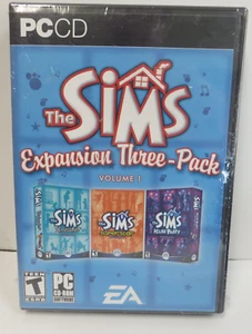 The Sims Expansion Three-Pack Volume 1 - Unleashed/Superstar/House Party NEW - Picture 1 of 3