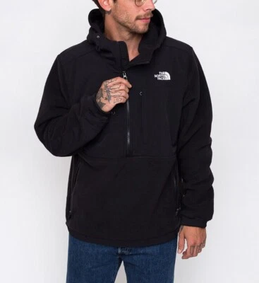 The North Face Mens Denali 2 Anorak Fleece Hoodie / Black / RRP £125 - Image 1 of 4