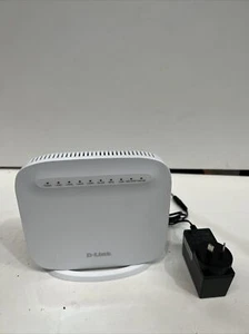 D-LINK DSL-G225 WIRELESS N300 ADSL2+/VDSL2 MODEM ROUTER - Picture 1 of 2