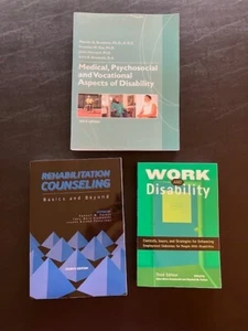 3er Set Taschenbücher - Rehabilitationsberatung - Medizin - Behinderung - Bild 1 von 15