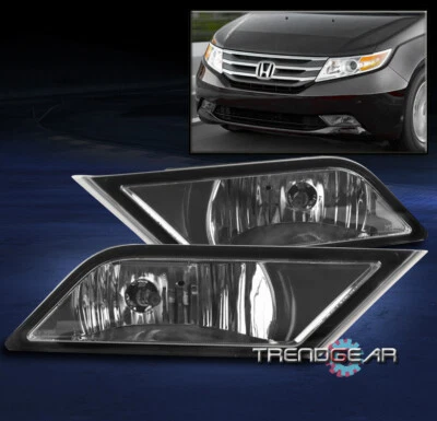 KIT DE LUCES ANTINIEBLA HUMO PARACHOQUES HONDA ODYSSEY EX EXL LX 2011-2013 CON INTERRUPTOR Foto 1 de 4