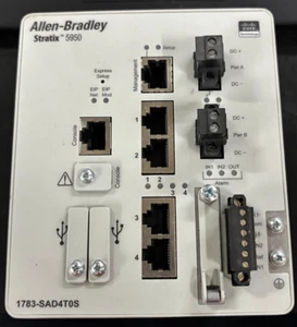 Allen Bradley 1783-SAD4T0SPK9 SER A Stratix 5950 Ethernet Switch - Picture 1 of 5