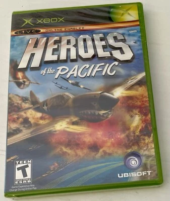 Heroes of The Pacific Microsoft Xbox 2005 Brand New Fresh Sealed - Image 1 of 2