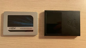 Crucial MX500 500GB 2.5 inch Solid State Drive + Atomos Caddy SSD - Picture 1 of 4