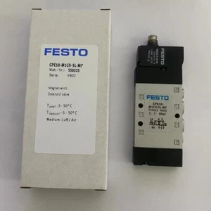 1pcs New FOR Festo Solenoid Valve CPE10-M1CH-5L-M7 FREE SHIPPING - Picture 1 of 5
