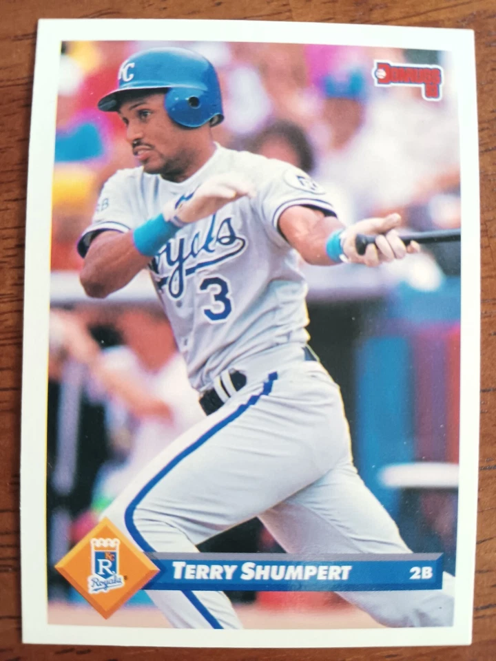 TERRY SHUMPERT ROYALS 1993 DONRUSS BASEBALL CARD #601 - Image 1 of 1